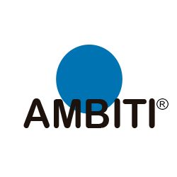 Logotipo de Ambiti con círculo