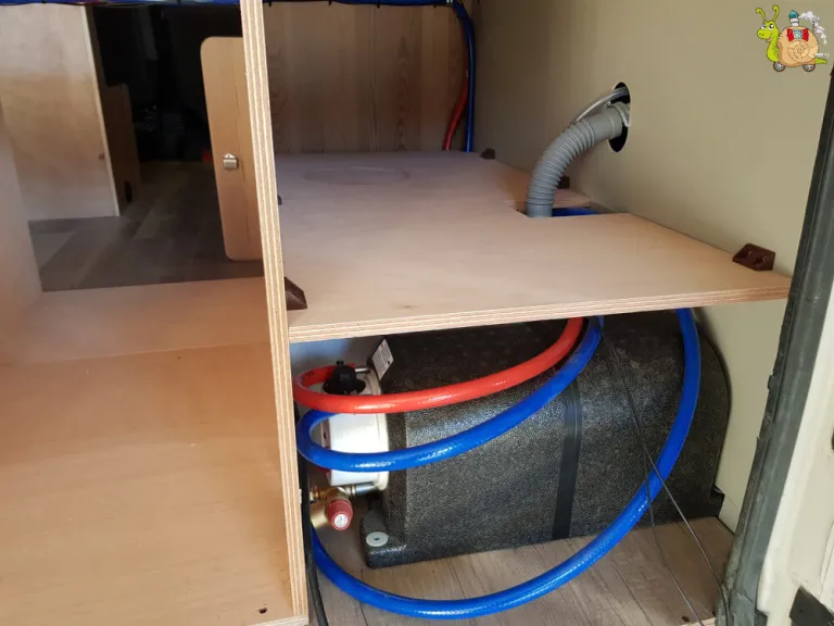 Sistema de plomería en construcción